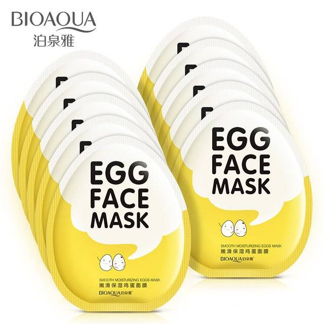 BIOAQUA Egg Face Mask