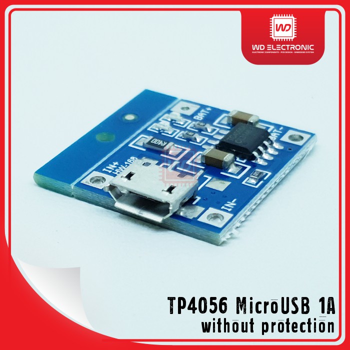 TP4056 Micro USB 5V 1A Without Protection