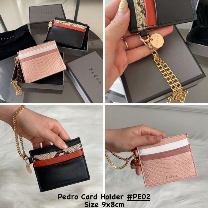 

Pedro Card Holder With Bracelet Wrist Chain/Dompet Kartu Pedro Terlaris