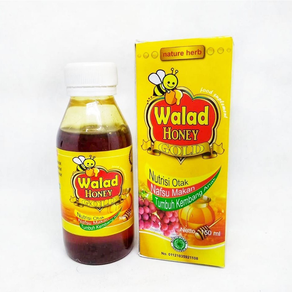 

WALAD HONEY GOLD Nutrisi Otak,Nafsu Makan serta Tumbuh Kembang Anak