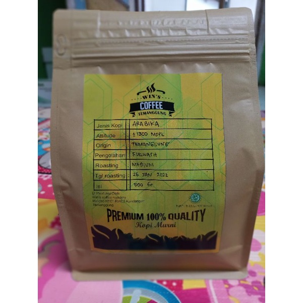

Arabika FullWash 500 gram premium