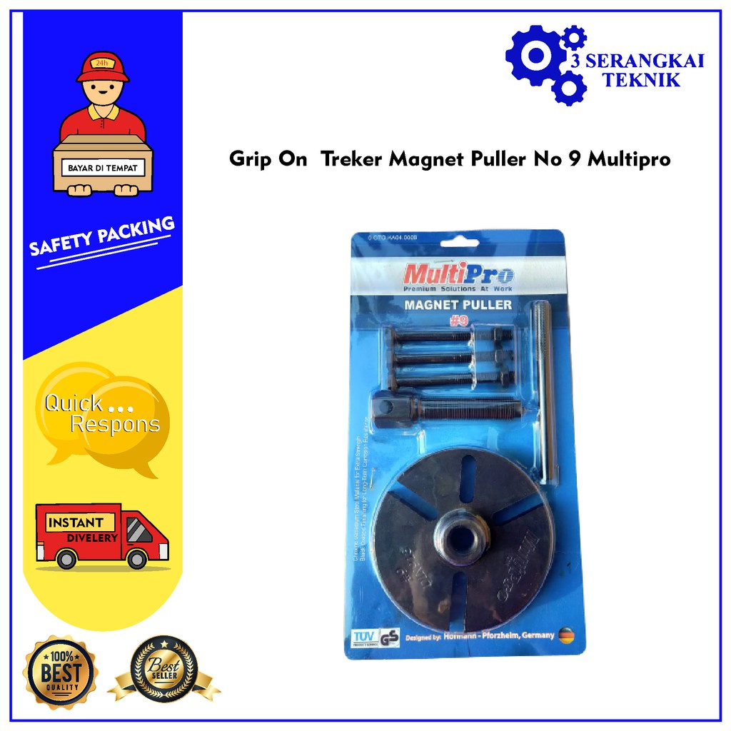 GRIP ON Treker Magnet Magnet Puller No 9 multipro