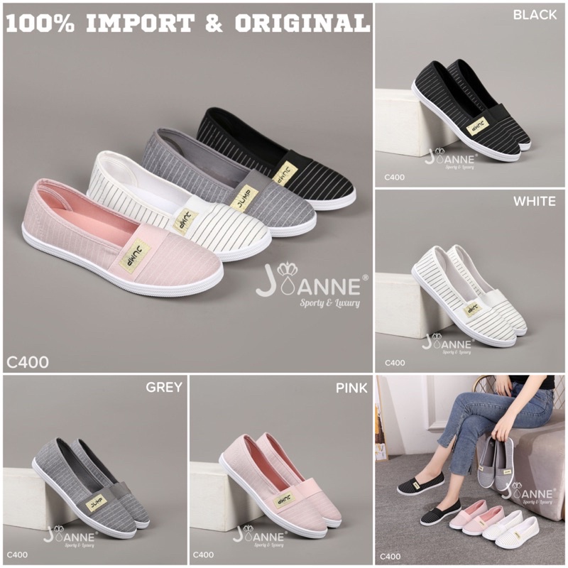 JOANNE Casual Flyknit Flat Shoes #C400 ORIGINAL