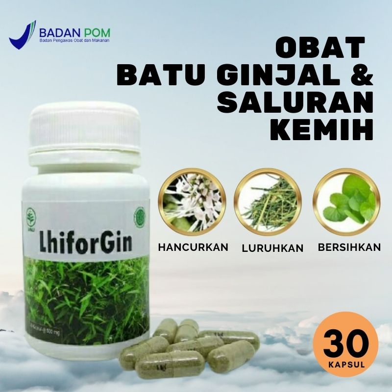 OBAT HERBAL LHIFORGIN AMPUH MELURUHKAN BATU GINJAL DAN SALURAN KANDUNG KEMIH 100% ORIGINAL BPOM