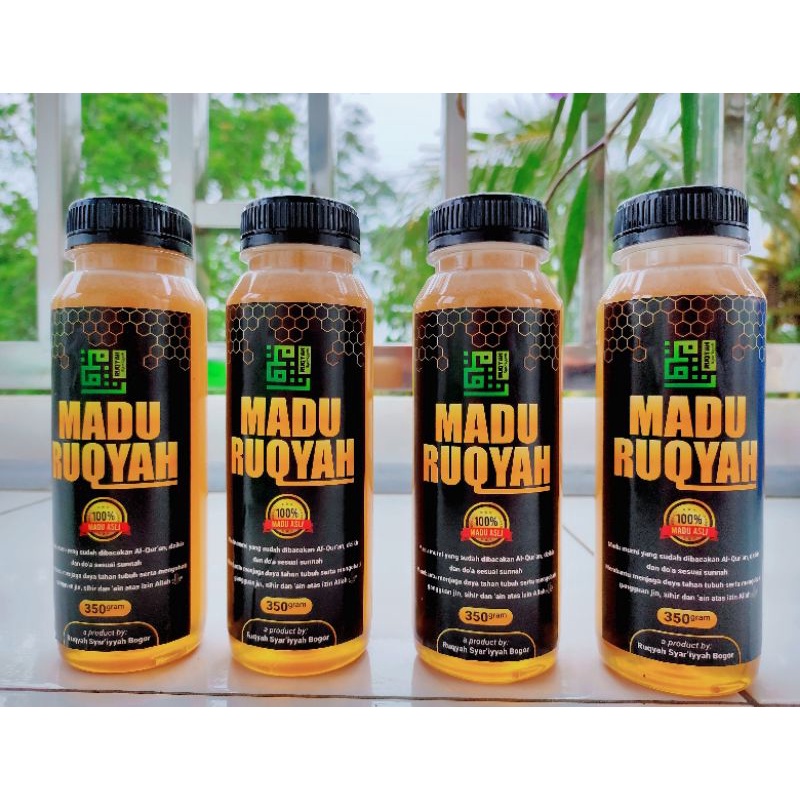 

4 BOTOL MADU RUQYAH @350 GRAM