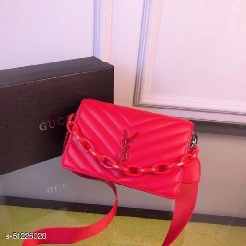 Tas Korea Branded Ilmport Wanita -Red