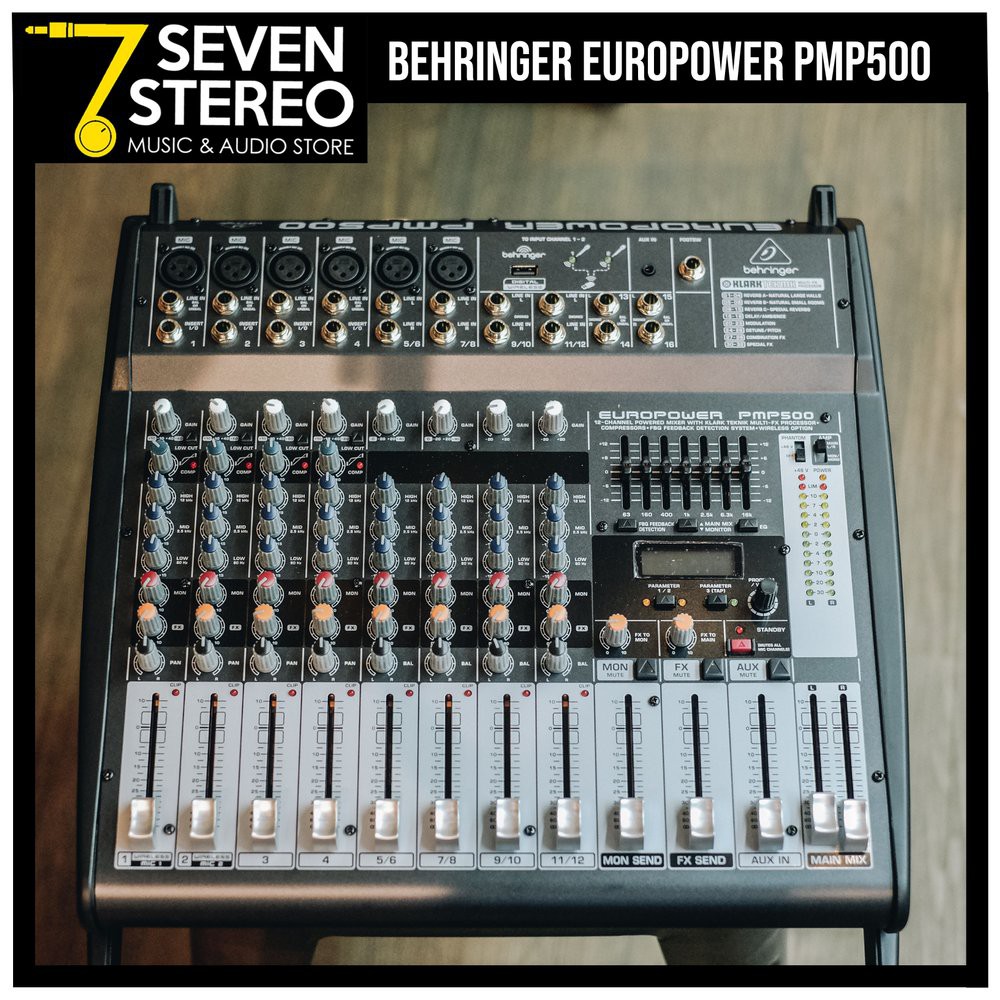 xBehringer PMP500 - PMP 500 - Audio Mixer