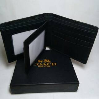 Dompet coach kulit asli pria import Shopee Indonesia