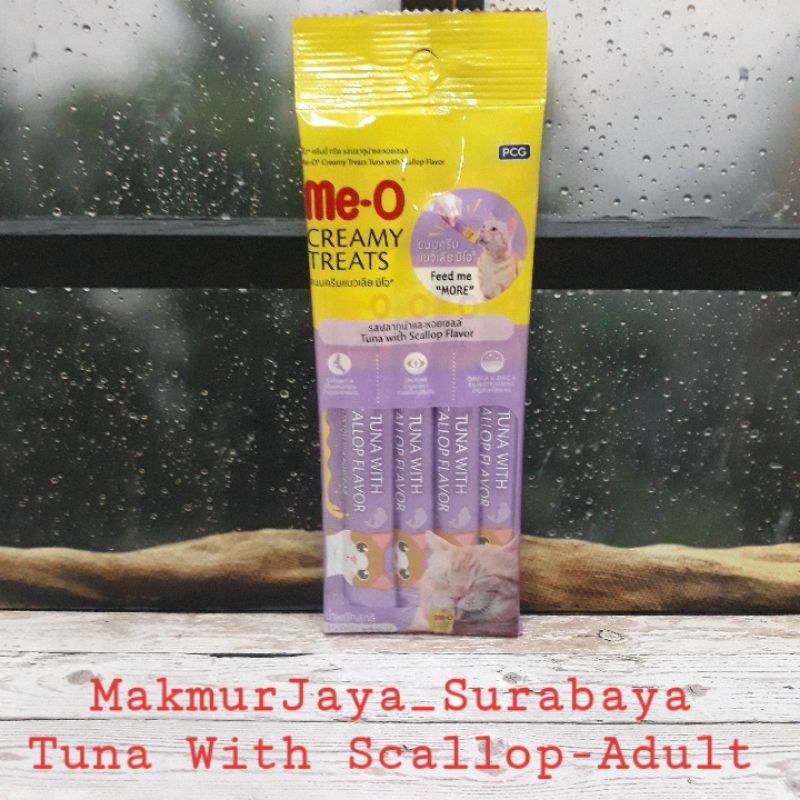 Meo Creamy Treats Snack kucing (4x15gr)