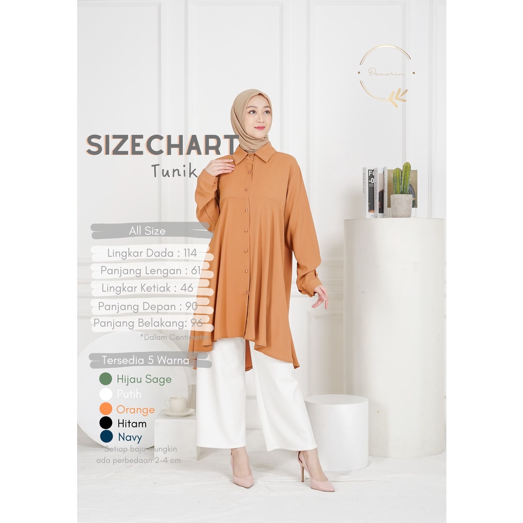 Demorin - Tunik Fashion Muslim Wanita Premium