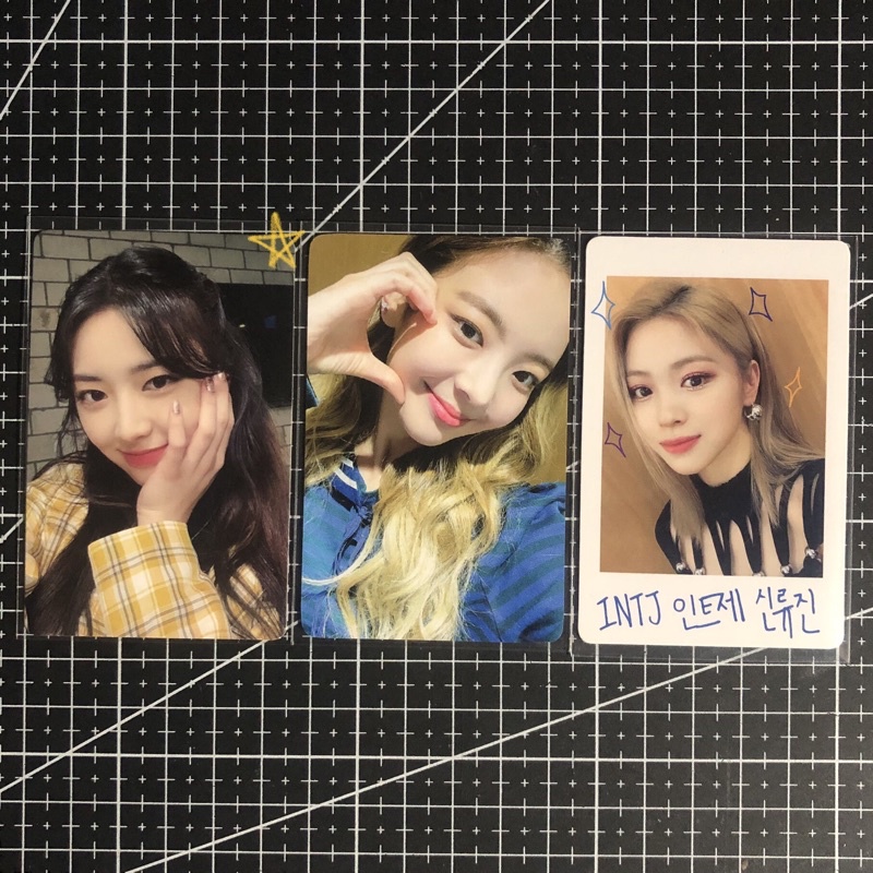 PHOTOCARD PC YUNA LIA RYUJIN ITZY NBD NO BAD DAYS POLA POLAROID JAN JANUARY JUNE JUNI BENEFIT WITHDR
