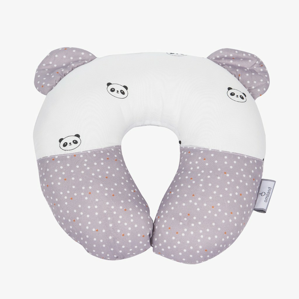 Omiland  Neck Pillow Bantal Leher Anak Panda Series - OTB 0730