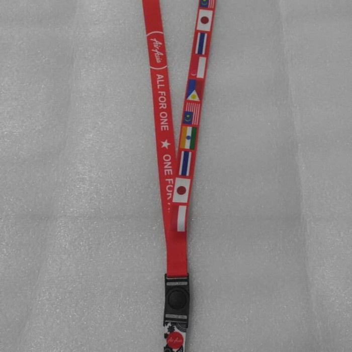 

Menakjubkan Lanyard /Tali Id Card Air Asia Premium Berkualitas