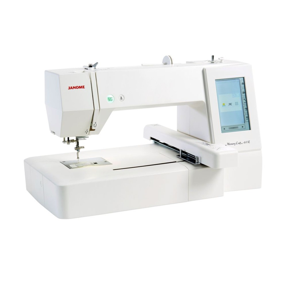 Janome Mc400e Mesin Portable Komputer Portable - Putih