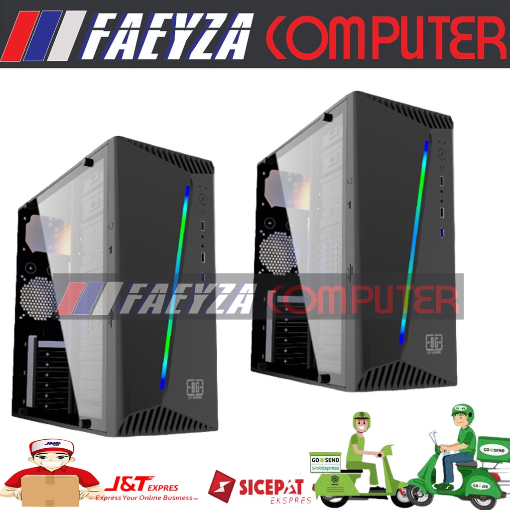 PC GAMING INTEL CORE I5 750 RAM 8GB HDD 500GB VGA GT 1030 2GB DDR5