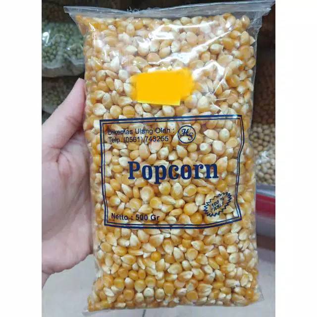 

JAGUNG KERING POPCORN 500gr varian Butterfly dan Mushroom