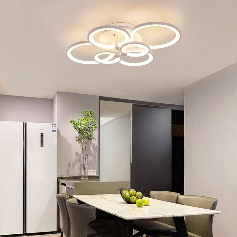 TD-DHA MINGKO Lampu LED Plafon Modern Ceiling Light 4 Ring - 0528