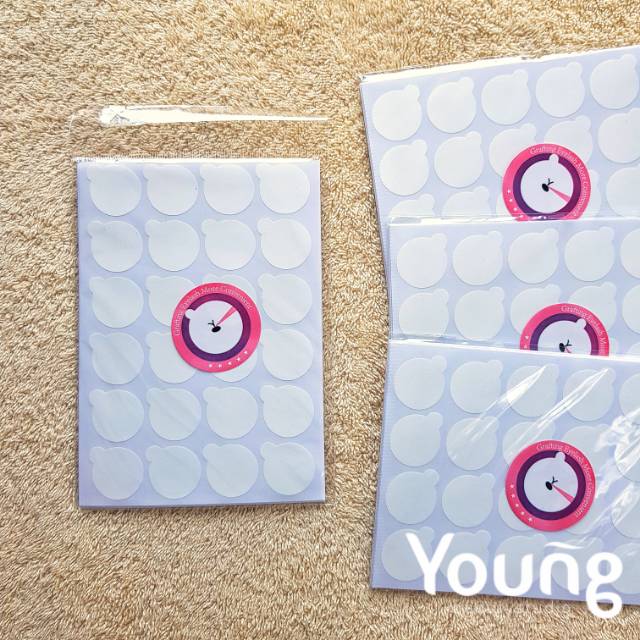 

[ORIGINAL] Sticker Glue Small - Untuk di tempel di Pallete