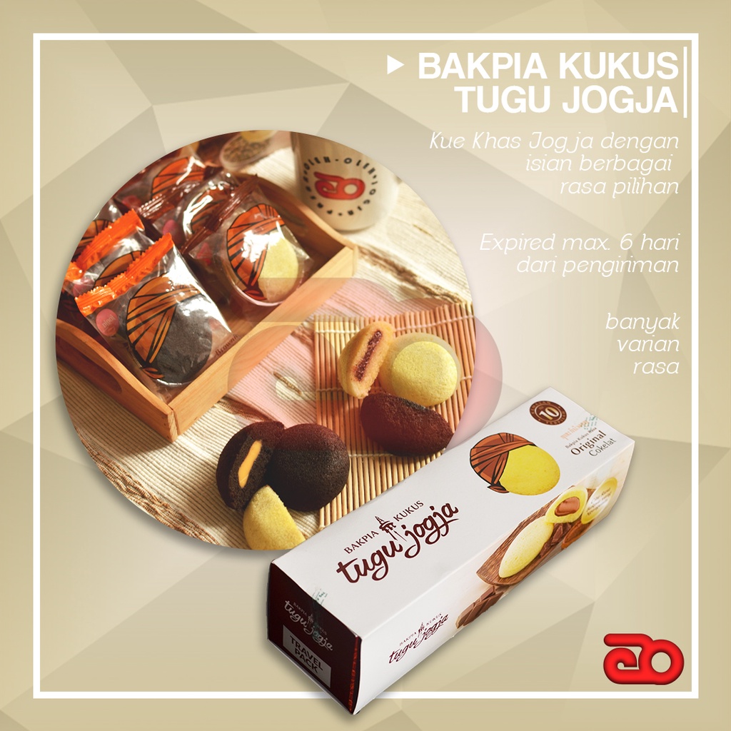 

Bakpia Kukus Tugu Jogja isi 10pcs