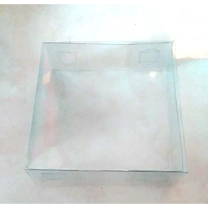 

kotak mika 10x10x3 dus kue