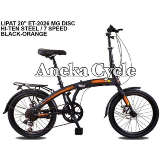 Sepeda Lipat Dewasa Exotic 2026 MG 20 Inch Shimano 7 Speed