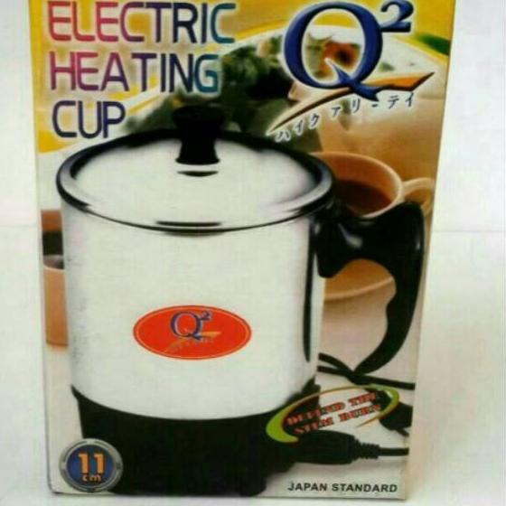 ✸ Teko Listrik Stainless Mug Listrik Teko Rebus Air 11cm ♫