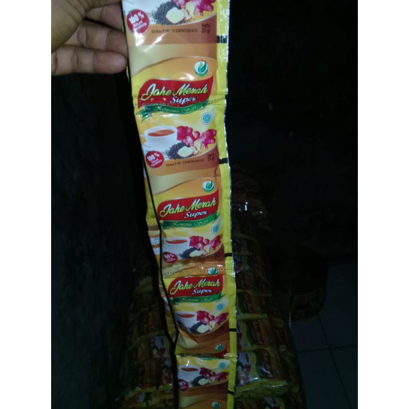 

Kencoro Sari Jahe merah super 25gram
