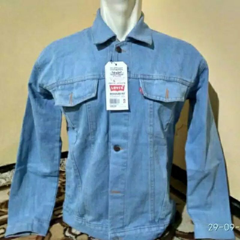 JAKET JEANS PRIA/ JACKET DISTRO / JAKET COWO ITEM BEST SELLER PREMIUM MURAH