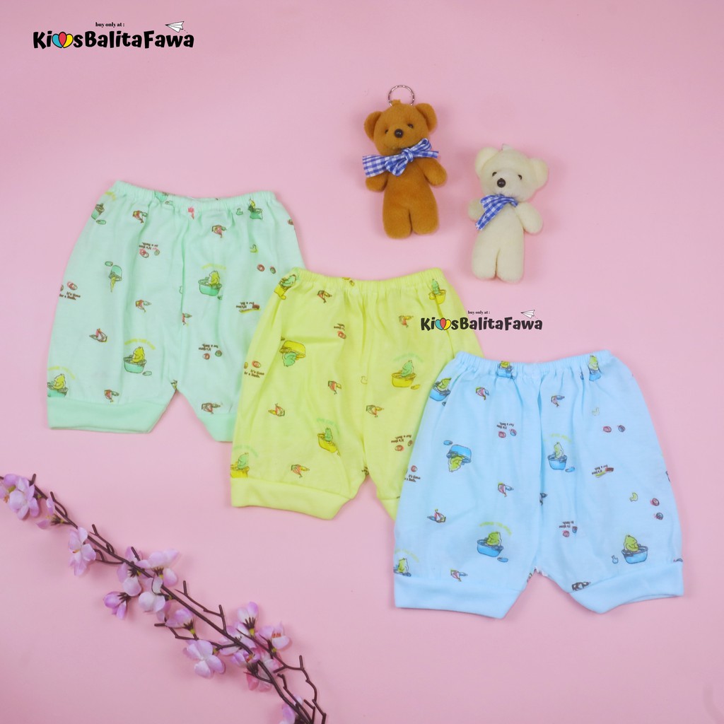 (ISI 6-12 PC) Celana Pendek Bayi / SNI Bawahan Baby New Born Anak Laki Perempuan Celana Bayi Pop Grosir Babycinnamon