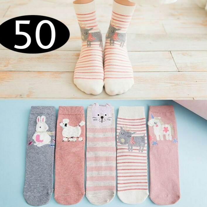 Kaos Kaki Pendek Wanita Kaos Kaki Lucu - 50