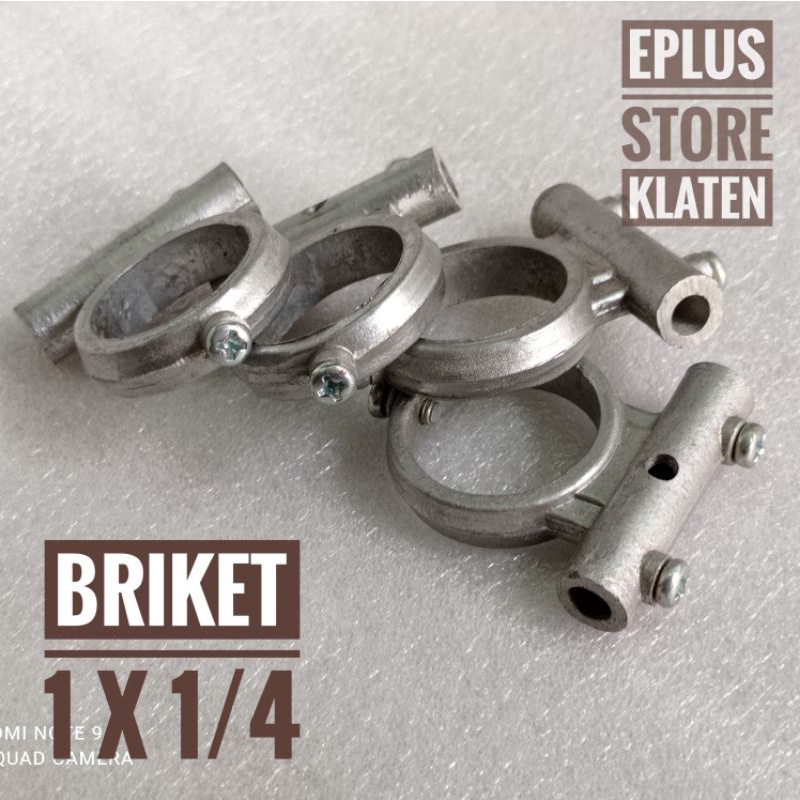 Briket bracket cincin yagi elemen pangarah antena 1x1/4 director BR100