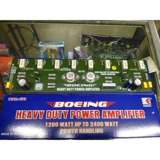 kit power driver amplifier simetris boeing 8 transistor final