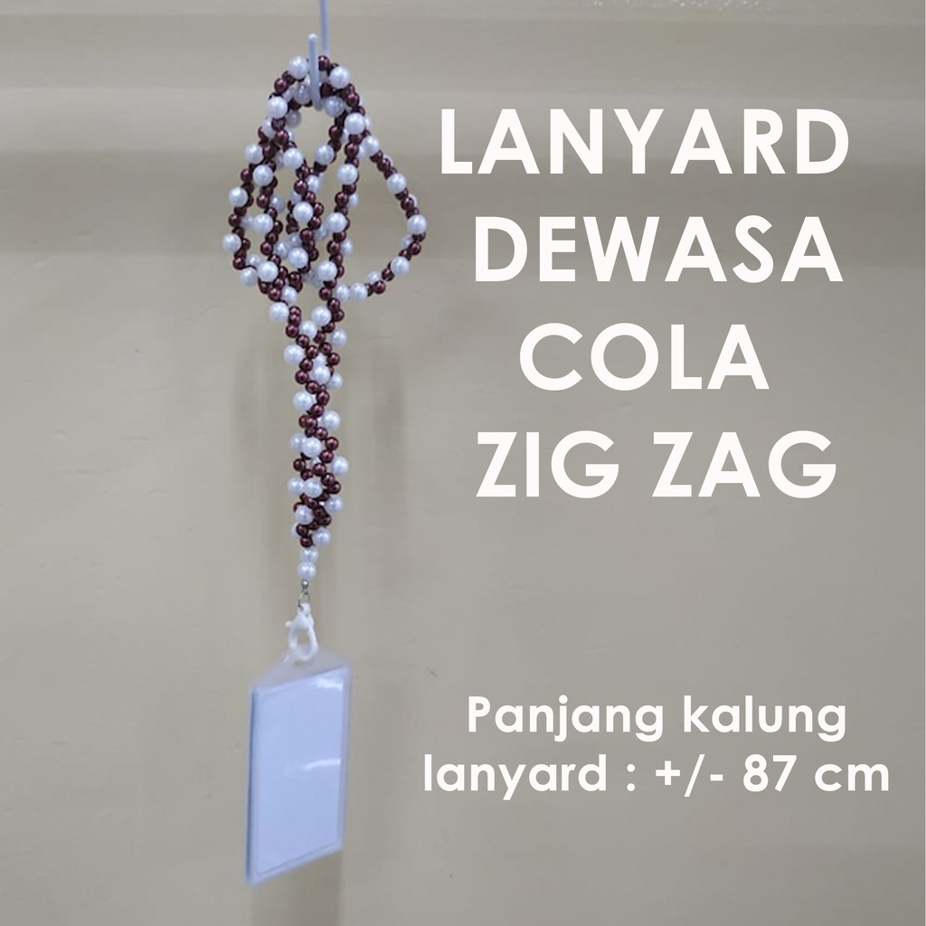 

LANYARD FASHION DEWASA / ID CARD / TALI ID CARD