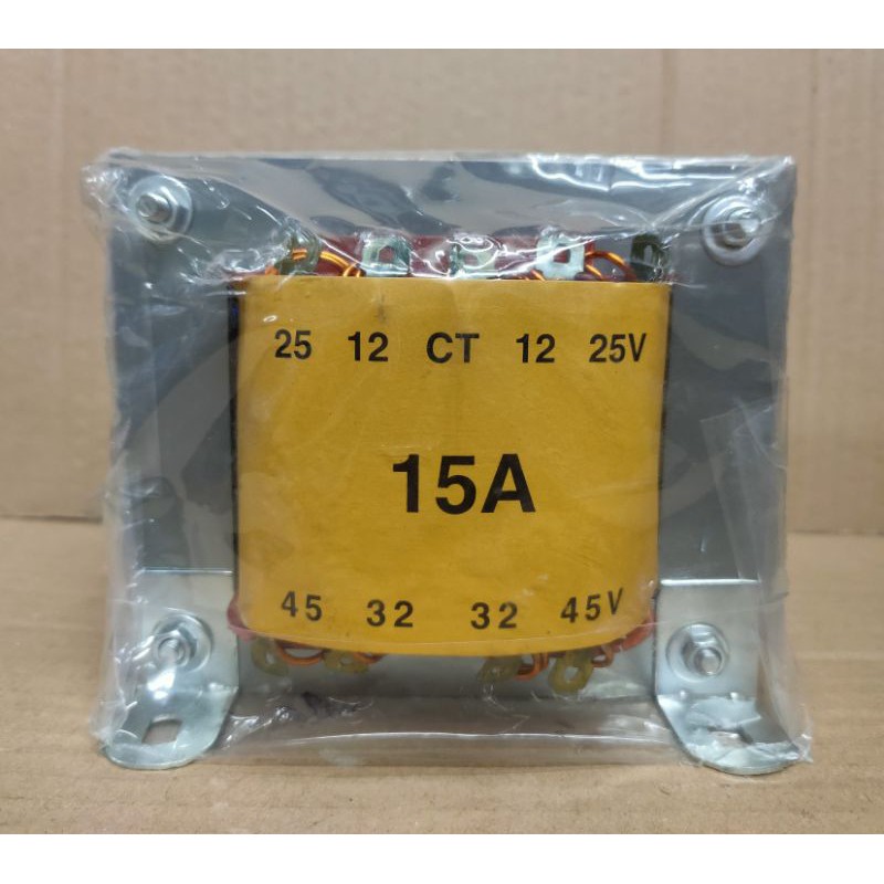 Trafo 15A CT 45V + ADAPTOR KING ORI