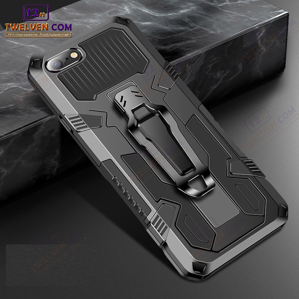 Case Shockproof iPhone 7 Armor Hardcase Stand Clip