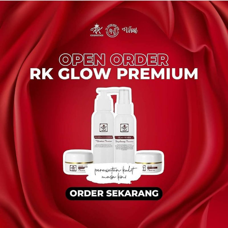 Rk Glow Skin care Rk glow Bpom Original