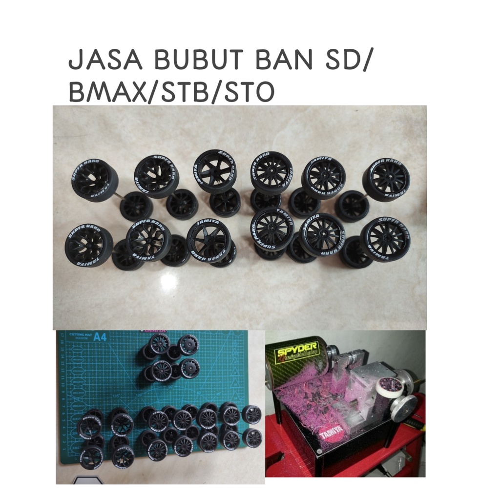 Jasa Bubut ban tamiya STB.SD.BMAX.STO