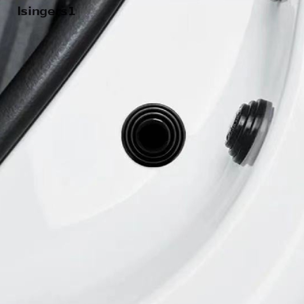 (lsingers1) 10pcs / Set Pad / Bantalan Silikon Anti Tabrakan + Shock Absorber Untuk Pintu Mobil