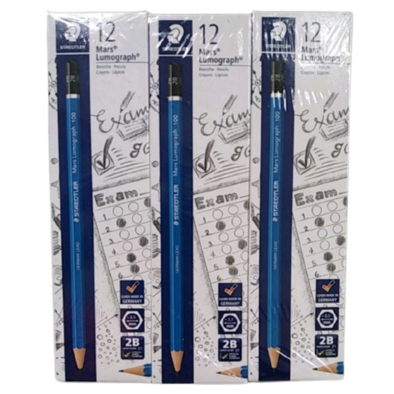 

PENSIL 2B MARS LUMOGRAPH STAEDTLER ORIGINAL