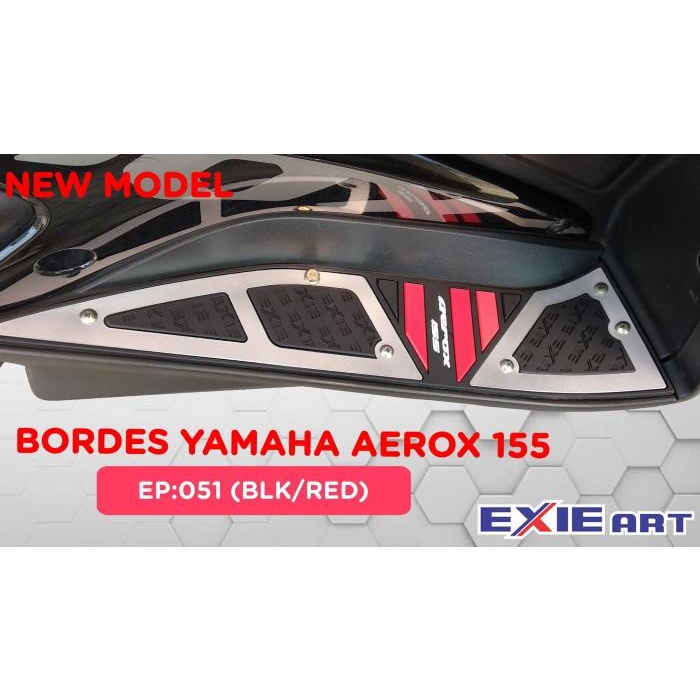 BORDES YAMAHA AEROX 155 - KARPET YAMAHA AEROX 155 - AKSESORIS AEROX