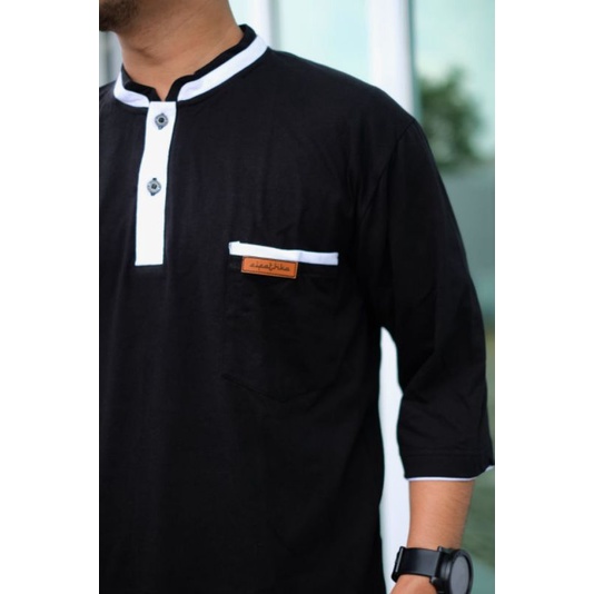 kaos kurta alazhar/kurta cowok/kaos kurta