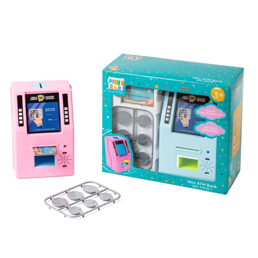 MWN.TOYS Mainan Anak Mini ATM RKC Lampu dan Musik No.RKC 10018-1