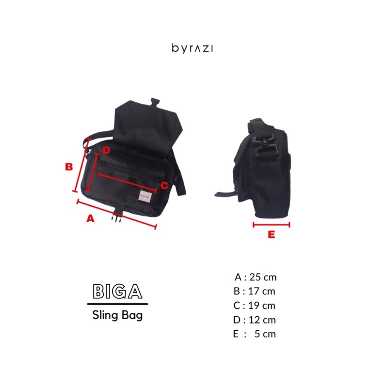 Biga Sling Bag, Sling bag  byrazi_