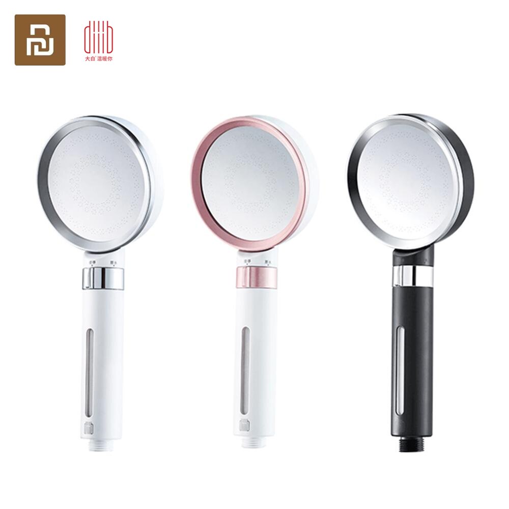 Xiaomi Diiib Dabai Dechlorination Booster Mirror Activated Carbon Fiber Antibacterial Material Water Saving Shower Head Hose Set