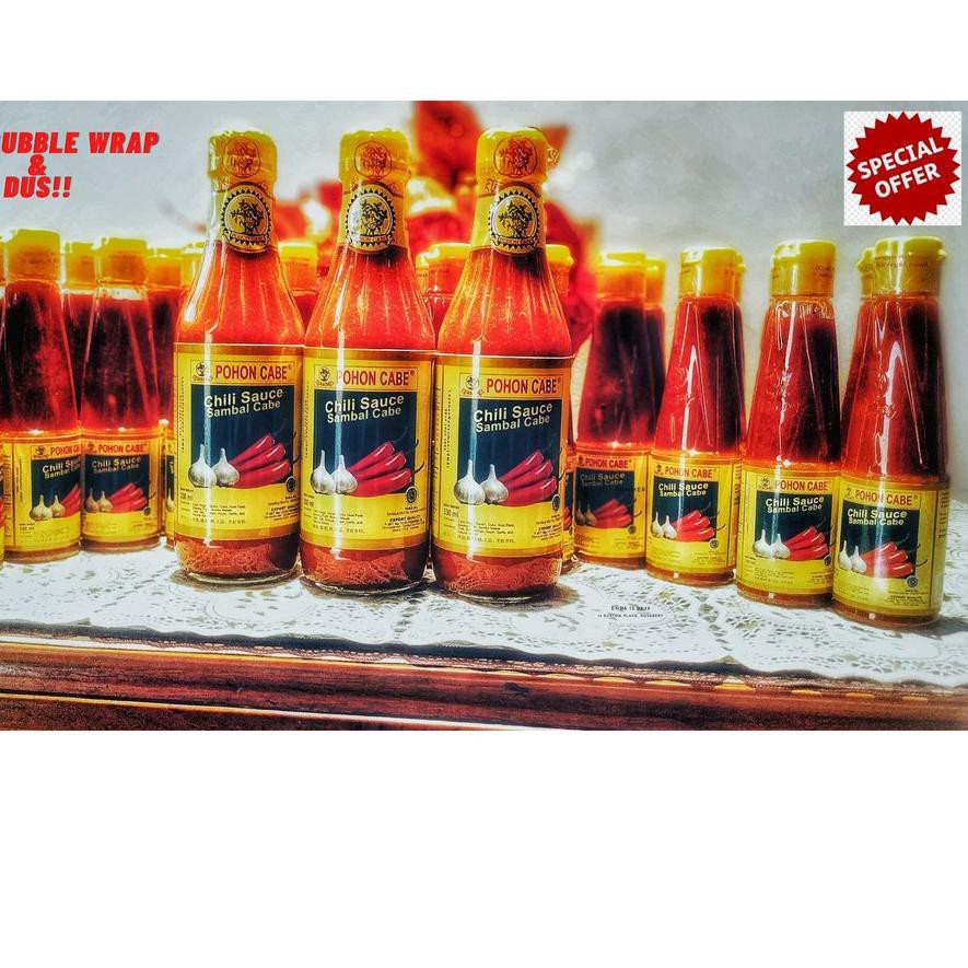 

Ready Stock !!! Sambal pohon cabe 500ml & 330 ml,