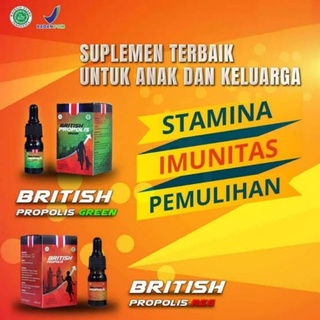 Vitamin Daya Tahan Tubuh British Propolis Isi 6 ml Meningkatkan Daya Tahan Tubuh Pilihan Terbaik