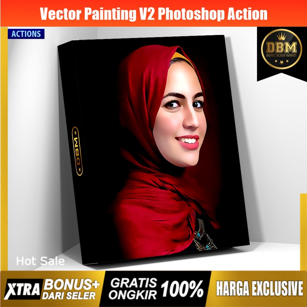 Vector Painting V2 Photoshop Action