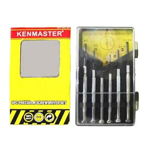 PROMO Obeng Mini Min Plus Minus Set Kenmaster Obeng Kecil Jam Tangan Dinding Obeng Mainan Obeng
