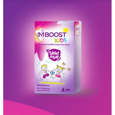 IMBOOST KIDS VITAMIN ANAK TABLET HISAP ISI 21 TABLET