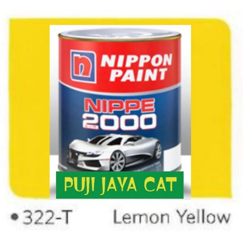 Nippe 2000 Lemon Yellow 322-T cat duco